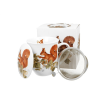  D.G.56532 Porcelánbögre tetővel, fémszűrővel, 400ml, dobozban, Squirrel