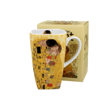 D.G.57089 Porcelánbögre 650ml, dobozban, Klimt: The Kiss bögrék, csészék