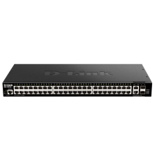 D-Link 52 portos menedzselhető Gigabit Smart Switch (DGS-1520-52/E) (DGS-1520-52/E) hub és switch