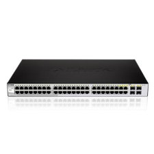 D-Link DGS-1210-48  10/100/1000Mbps 48+4 portos switch hub és switch