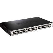 D-Link DGS-1210-52 48 10/100/1000 Base-T port with 4 x 1000Base-T /SFP ports hub és switch