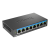 D-Link DMS-108 Beállítást nem igénylő (unmanaged) L2 2.5G Ethernet (100/1000/2500) Fekete (DMS-108/E)