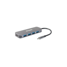 D-Link DUB-2340 4 portos USB HUB + USB-C (DUB-2340) hub és switch