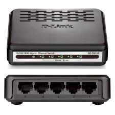 D-Link GO-SW-5G 5 Port Gigabit Desktop Switch hub és switch