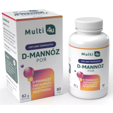 D-Mannóz por 82g 80 adag Multi 4u vitamin és táplálékkiegészítő