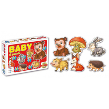 D-Toys &amp; Games Baby puzzle erdei állatos puzzle, kirakós