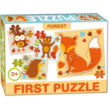 D-Toys &amp; Games First Puzzle kirakós játék forest téma puzzle, kirakós