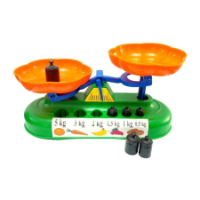 D-Toys &amp; Games Játék mérleg boltos játék - zöld/narancssárga konyhakészlet