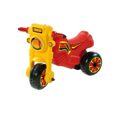 D-Toys Motor, Cross, lábbal hajtós, Piros-sárga 111 lábbal hajtható járgány