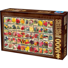D-Toys Puzzle 1000 virág puzzle, kirakós