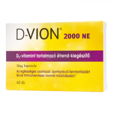 D-VION 2000NE D3-vitamin étrend-kiegészítő kapszula 60 db vitamin és táplálékkiegészítő