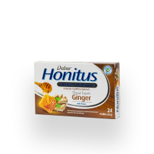  Dabur honitus ginger gyömbér ízű gyógynövényes szopogató tabletta 24 db vitamin és táplálékkiegészítő