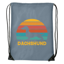  Dachshund02 - Sport táska Szürke egyedi ajándék
