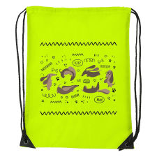  Dachshund - Sport táska sárga kézitáska és bőrönd