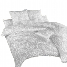 Dadka  krep Max šedý 140 × 200, 70 × 90 cm (01306-MAXSEDYMAXA) lakástextília