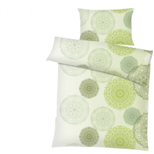 Dadka krepp ágynemű, 140 × 200 cm, 70 × 90 cm, Magic világoszöld (8595085941215) lakástextília
