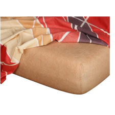 Dadka Terry sheet light brown 180 × 200 × 20 cm (02108A-SVETLHNEDB) lakástextília