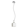  DADOS NEW függőlámpa opálüveg/króm 230V LED E27 11W