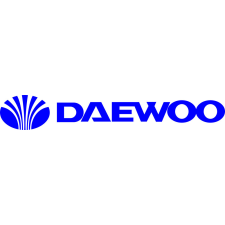 Daewoo matrica,kék,62cmx12cm autó dekoráció