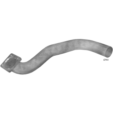  DAF kipufogó leömlőcső K61_13ALU autóalkatrész