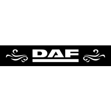 DAF szélvédőmatrica ezüst autó dekoráció