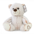 Daffi Mascot Sitting bear with heart