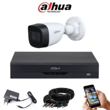 Dahua 5 megapixeles 1 csőkamerás rendszer 30 méter látótávolság (1DAHUA-5MP-30) megfigyelő kamera