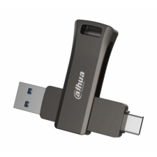 Dahua P629 USB-A / USB-C 3.2 64GB Pendrive - Fekete (USB-P629-32-64GB) pendrive