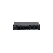 Dahua PoE switch - PFS3006-4GT-60 (4x 1Gbps PoE + 2x 1Gbps uplink, 60W) biztonságtechnikai eszköz