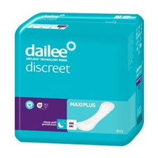 Dailee Discreet Maxi Plus inkontinencia betét 960 ml 30 db gyógyászati segédeszköz