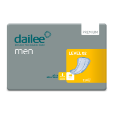 DAILEE MEN PREMIUM férfi inkontinencia betét LEVEL2 612 ml 15X gyógyászati segédeszköz