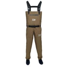  Daiwa Breathable Chest Khaki Waders Lélegző Gázlónadrág 43-As (Dbcwk-09)(210214) horgászkiegészítő