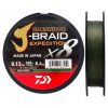  DAIWA J Braid Expedition X8E Braided Cord 150m 0,10mm 6,9kg fonott zsinór Dark Green (12551-010)