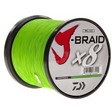  Daiwa J-Braid X8 Braid Chartreuse 1500m 0,18mm fonott zsinór (12750-218) horgászzsinór