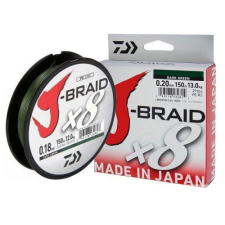  Daiwa J-Braid X8 Dark Green 8 Braid 300m 0,28mm fonott zsinór (12751-128) horgászzsinór