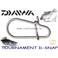Daiwa Tournament D-Snap Gyorskapocs Small 10Db (16512-000) horgászkiegészítő