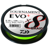  Daiwa Tournament X8 Braid Evo+ Ch Chartreuse 135m 0,10mm 6,7kg fonott zsinór (12761-010)
