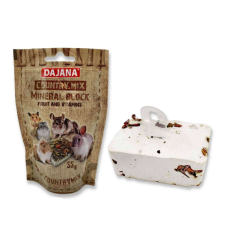 Dajana Country Mix Ásványi Blokk, Gyümölcsökkel és Vitaminokkal, DP461 rágcsáló eledel