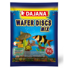 DAJANA | WAFER DISCS MIX | Süllyedő haltáp - 25 g haleledel