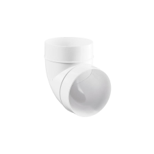 dalap 90° könyök idom Ø 125  - műanyag hűtés, fűtés szerelvény