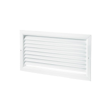 dalap Alumínium szellőzőrács fix zsaluval 400x250 mm hűtés, fűtés szerelvény