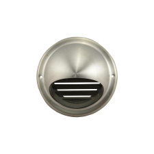 dalap Fém szellőzőrács esővédő előlappal, csőcsonkkal 125 mm hűtés, fűtés szerelvény