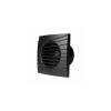 dalap Fürdőszoba ventilátor DARK Z halk, időzítővel és visszacsapó szeleppel, Ø 125 mm, fekete