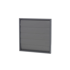 dalap Gravitációs szellőzőrács 240x240 mm, szürke hűtés, fűtés szerelvény