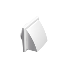 dalap Műanyag szellőzőrács esővédő előlappal, csőcsonkkal 100 mm hűtés, fűtés szerelvény