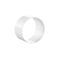 dalap Szellőzőcső Idom toldó  Ø 125mm  - műanyag hűtés, fűtés szerelvény