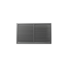 dalap Szellőzőrács fix ráccsal minőségi préselt alumíniumból  700x400 mm, szürke hűtés, fűtés szerelvény