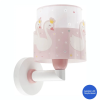 Dalber Dalber Sweet Love Pink 61379/61719S gyerek falilámpa, 1x60W 27