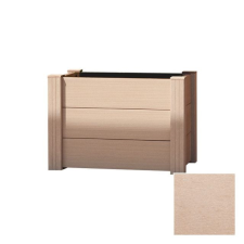  DALIA virágláda fa hatású 60x40x42 cm dekorációs kellék