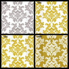  DAMASZT MINTÁS SZALVÉTA - 20 db party kellék